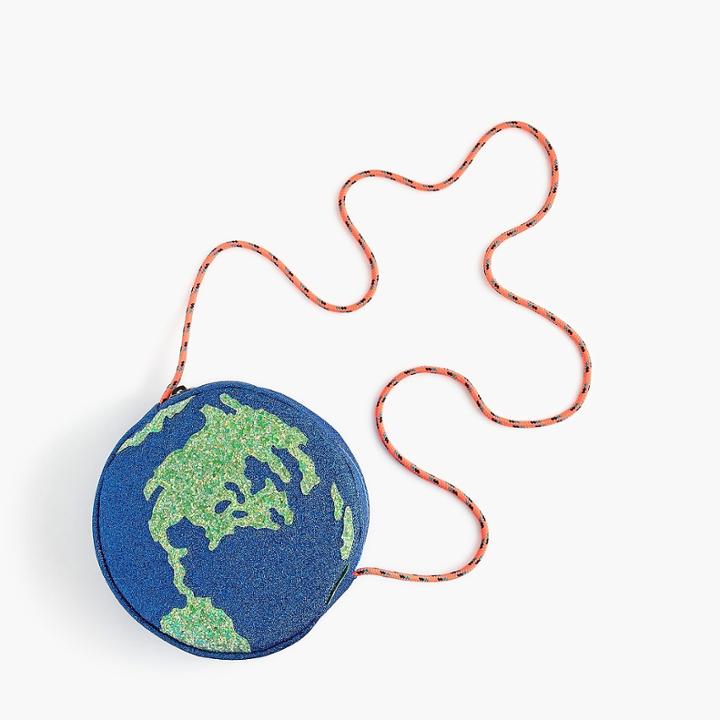 J.Crew Girls' earth-shaped bag