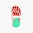 J.Crew Girls' watermelon flip-flops