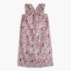 J.Crew Girls' ruffle-shoulder dress in Liberty Juno's Garden floral