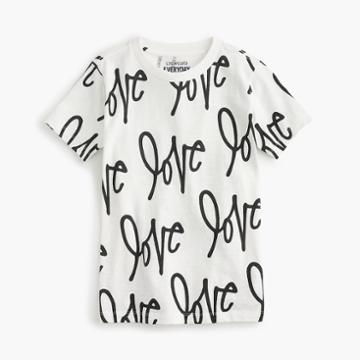 J.Crew Kids' crewcuts x Curtis Kulig love T-shirt
