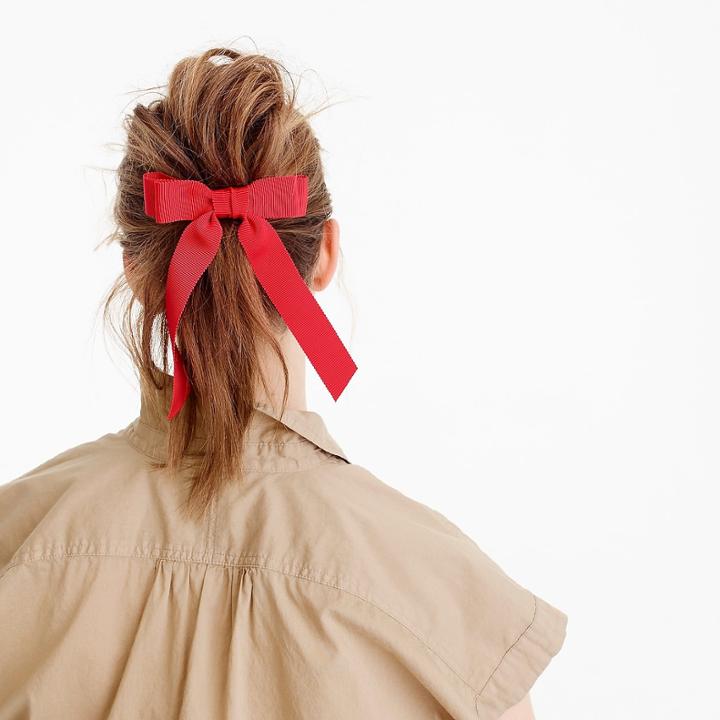 J.Crew Grosgrain ribbon hair tie