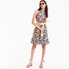 J.Crew J.Crew Mercantile ruched-waist dress in neon floral