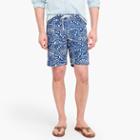 J.Crew 9 board short in wave print