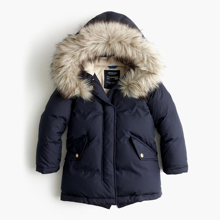 J.Crew Girls' puffer parka