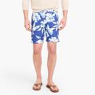 J.Crew 9 board short in large blue floral print