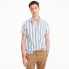 J.Crew Short-sleeve Indian madras shirt in stripe