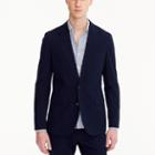 J.Crew Ludlow Slim-fit unstructured suit jacket in seersucker