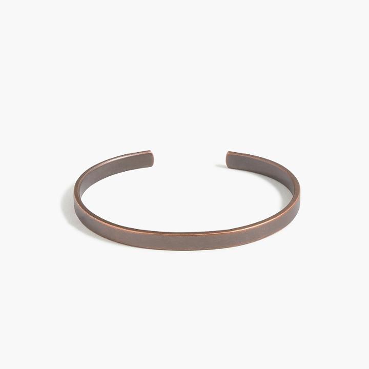 J.Crew Caputo & Co. clean metal cuff