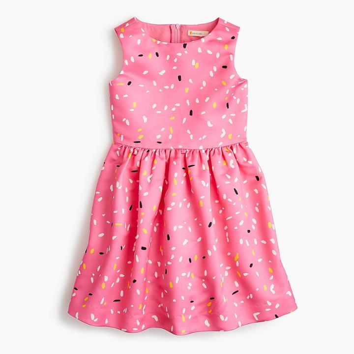 J.Crew Girls' polka-dot dress