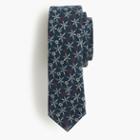 J.Crew Kiriko indigo floral tie