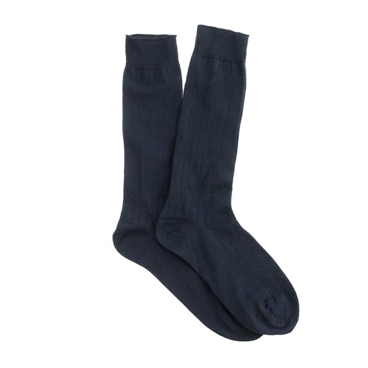 J.Crew Ribbed cotton dress socks