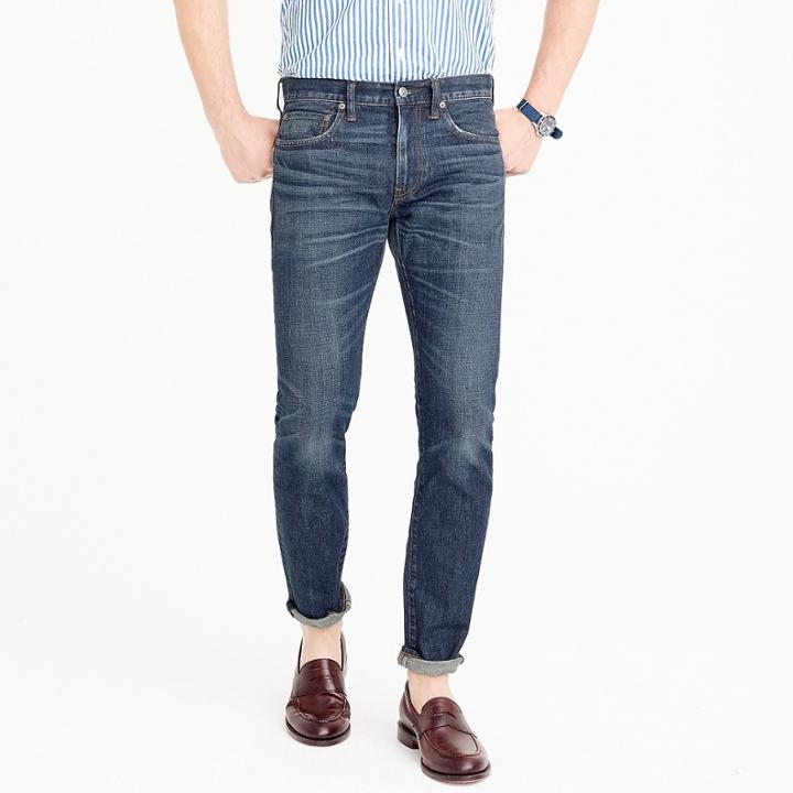 J.Crew 484 Slim-fit jean in Collins wash