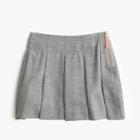 J.Crew Girls' side-zip flannel skirt