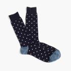 J.Crew Small dot socks