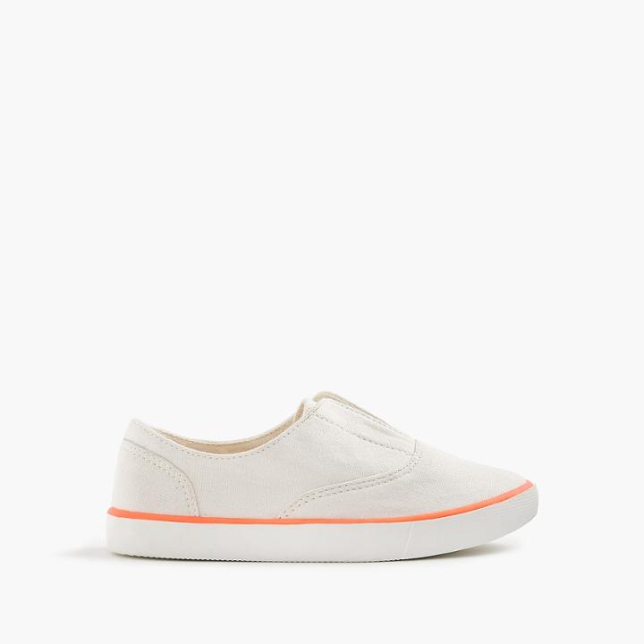 J.Crew Girls' elastic slide sneaker