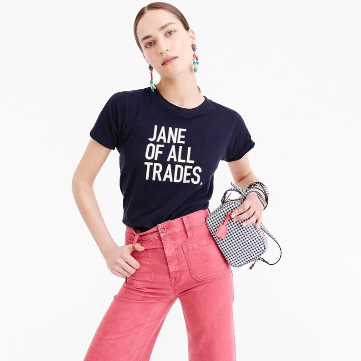 J.Crew prinkshop for J.Crew Jane of all trades T-shirt