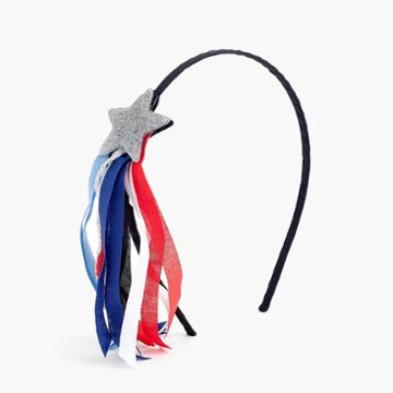 J.Crew Girls' shooting star headband