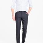 J.Crew Ludlow Slim-fit suit pant in charcoal American Wool