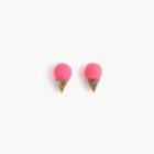 J.Crew Girls' ice cream cone earrings