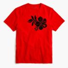 J.Crew J.Crew Mercantile Broken-in flower graphic T-shirt