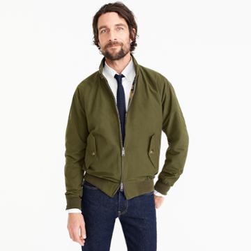 J.Crew Baracuta for J.Crew G9 Harrington jacket in olive
