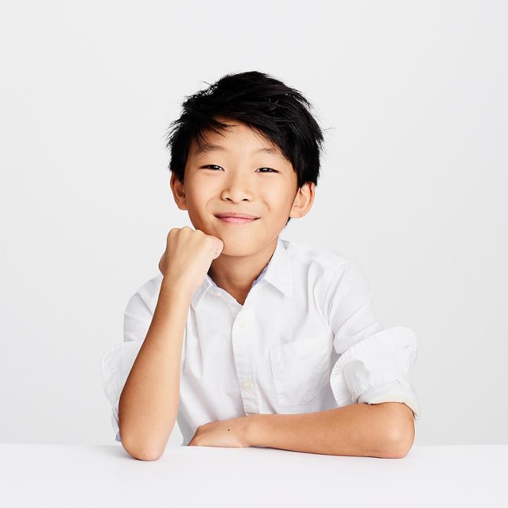 J.Crew Kids' Secret Wash shirt in cotton poplin