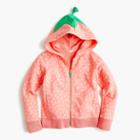J.Crew Girls' strawberry hoodie