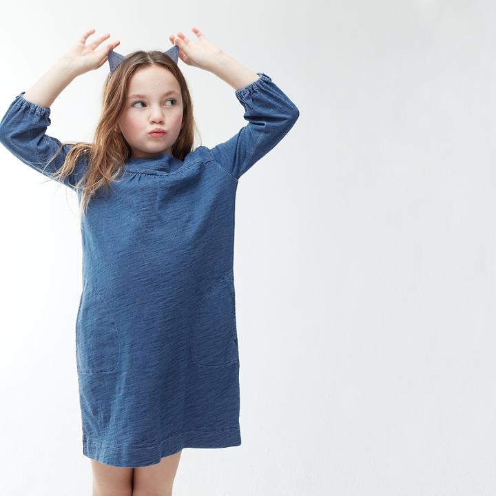 J.Crew Girls' gathered knit dress