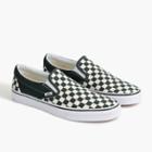 J.Crew Vansslip-on sneakers in checkerboard