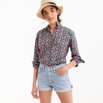 J.Crew Slim perfect shirt in Liberty Sarah floral