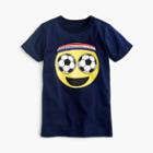 J.Crew Boys' soccer-eyes emoji T-shirt