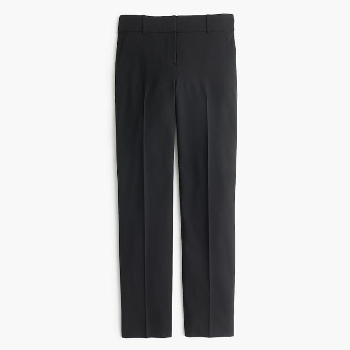 J.Crew Cameron slim crop pant in Italian two-way stretch wool