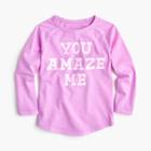 J.Crew Girls' You Amaze Me T-shirt