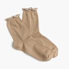J.Crew Lurex bootie socks