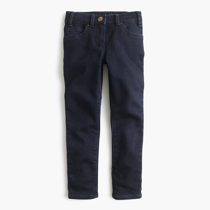 J.Crew Girls' runaround jean in denim wash