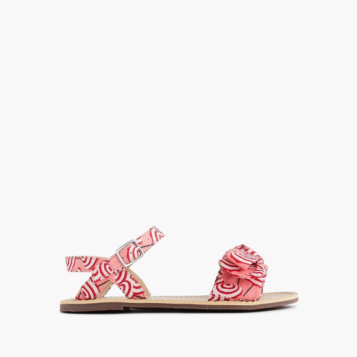 J.Crew Girls' umbrella-print sandals