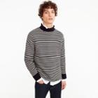 J.Crew Unisex 1988 cotton rollneck sweater in stripe