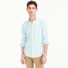 J.Crew American Pima cotton oxford shirt with mechanical stretch in stripe