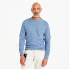 J.Crew Wallace & Barnes basketweave sweater in recycled Italian denim