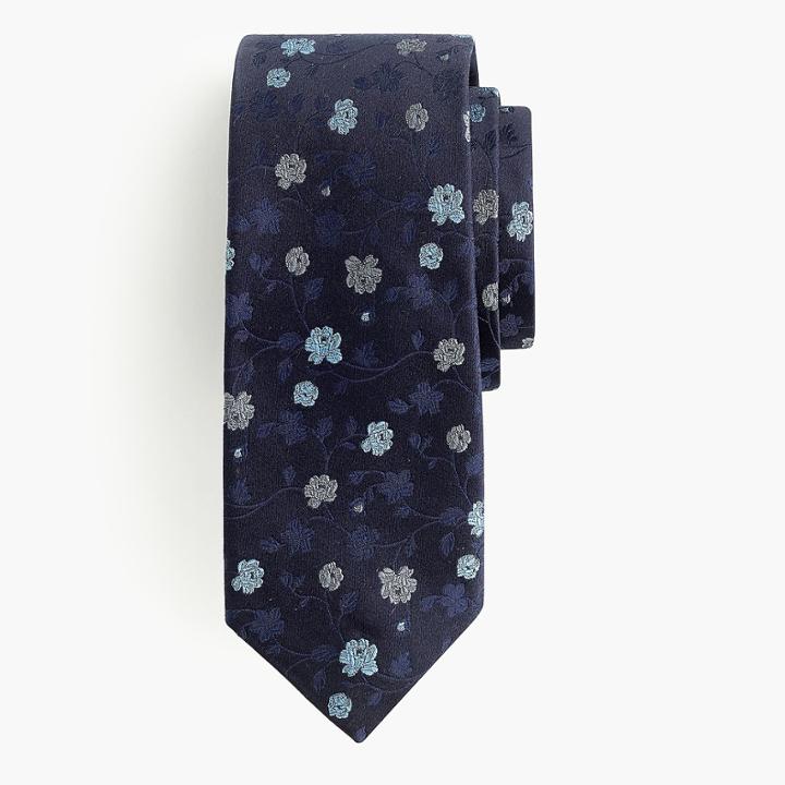J.Crew Silk tie in jacquard