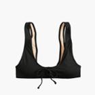 J.Crew J.Crew Playa Waikiki lace-up bikini top