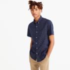 J.Crew Stretch short-sleeve Secret Wash shirt in daisy print