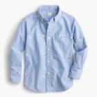 J.Crew Kids' critter oxford shirt in outer space