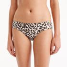 J.Crew Surf hipster bikini bottom in leopard print
