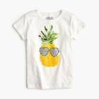 J.Crew Girls' pineapple T-shirt