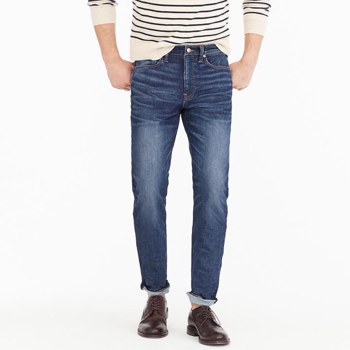 J.Crew 770 Straight-fit stretch jean in Dalton wash