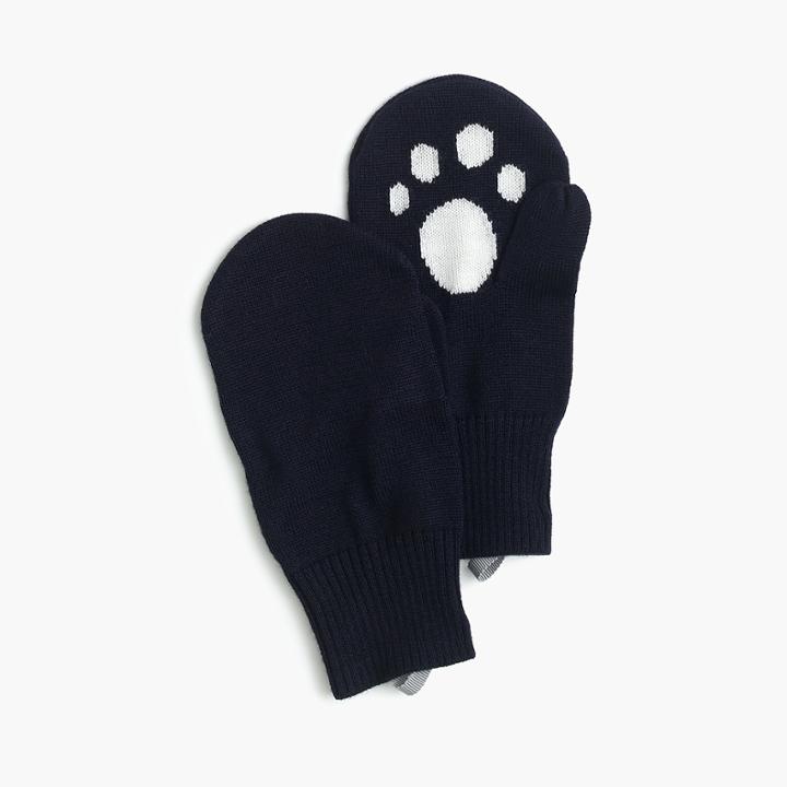 J.Crew Girls' kitty mittens