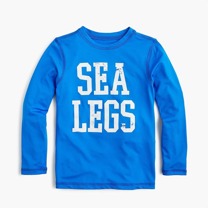J.Crew Boys' sea legs long-sleeve rash guard