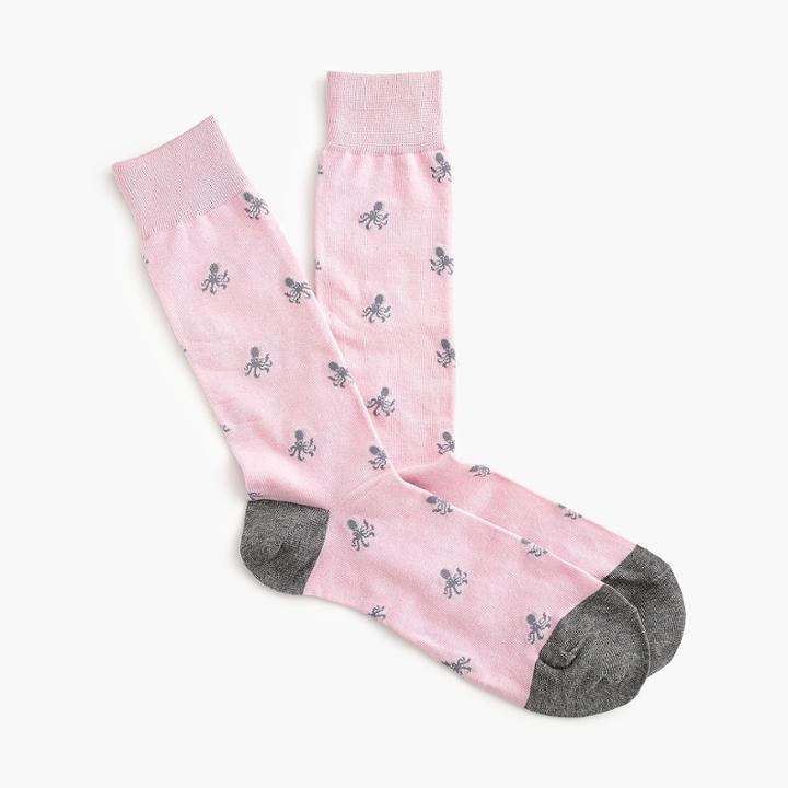 J.Crew Octopus print socks