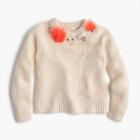 J.Crew Girls' fuzzy Max the Monster popover sweater